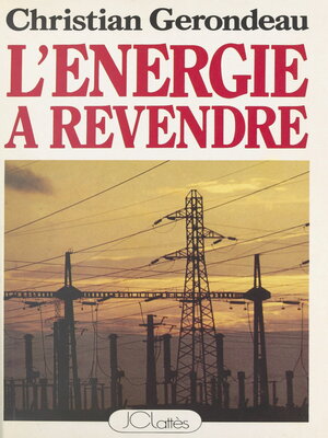 cover image of L'énergie à revendre